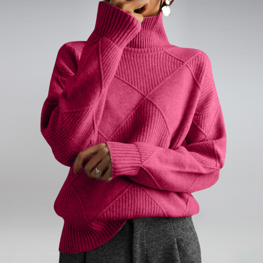 Camille – Damen-Rollkragenpullover