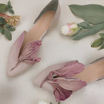 Jennifer - Stylische Ballerinas für Frauen mit Blumenmuster