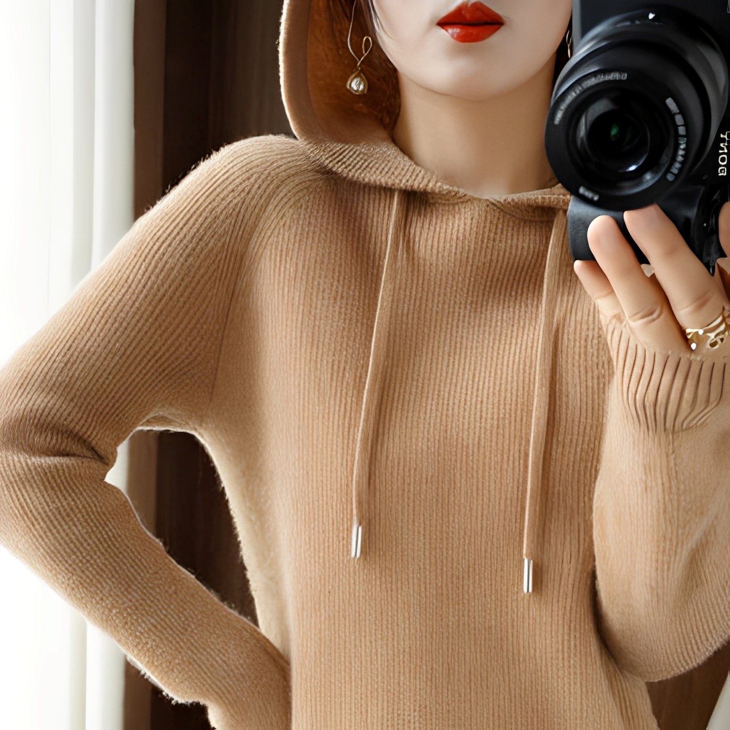 Khem - Bequemer und warmer Winterhoodie für Frauen
