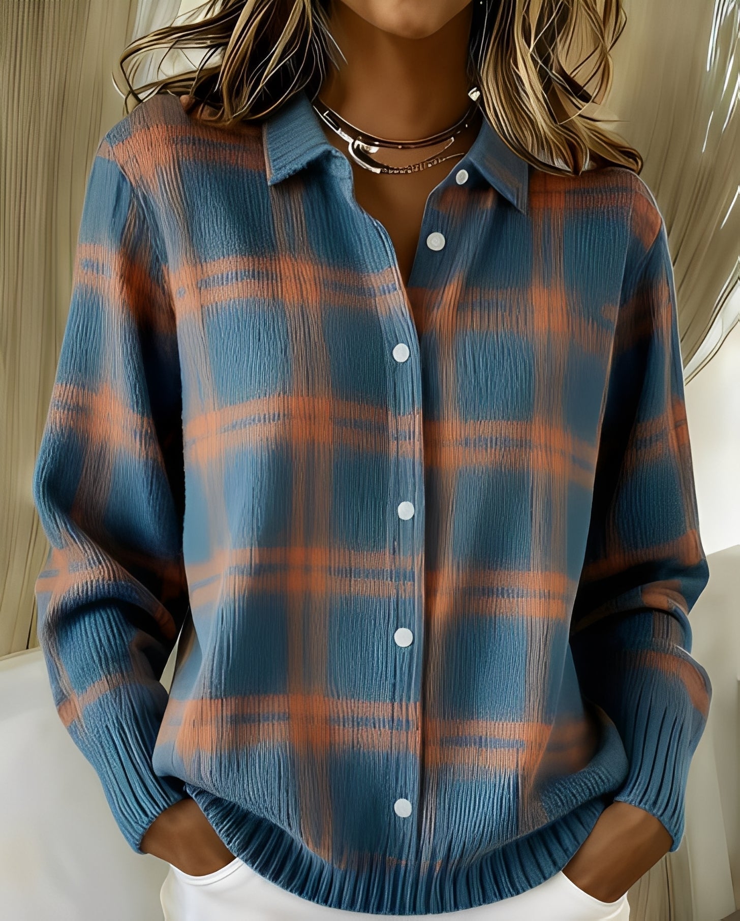 Yancy - Eleganter Damen-Cardigan mit weiter Passform