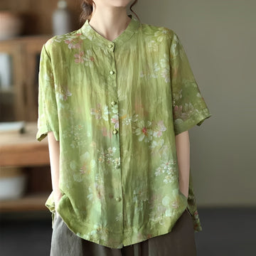 Alana - Elegante Bluse mit halblangen Ärmeln für Frauen