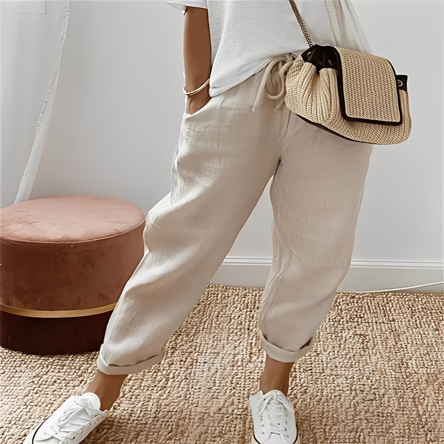 Brigitte - Damenhose mit verstellbarem Bund