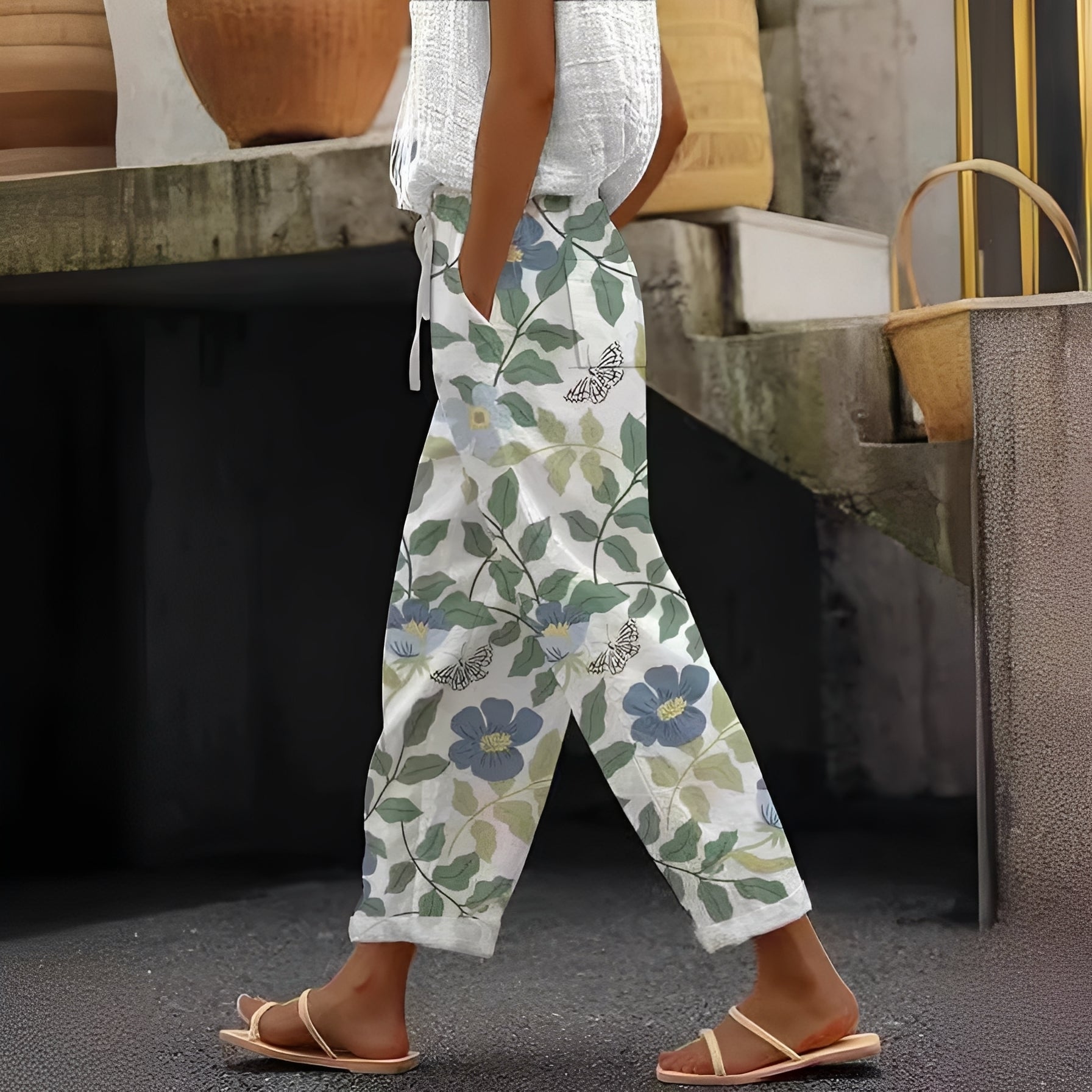 Betty - Elegante Damenhose mit Taschen