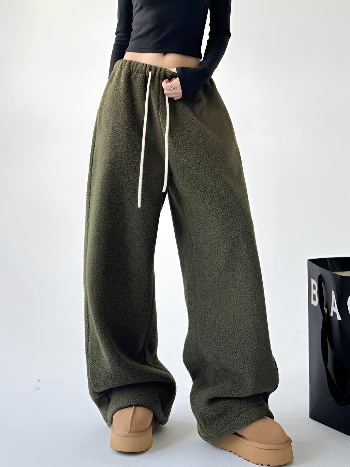Connie - Komfortable Lounge-Fleece-Jogginghose für Damen