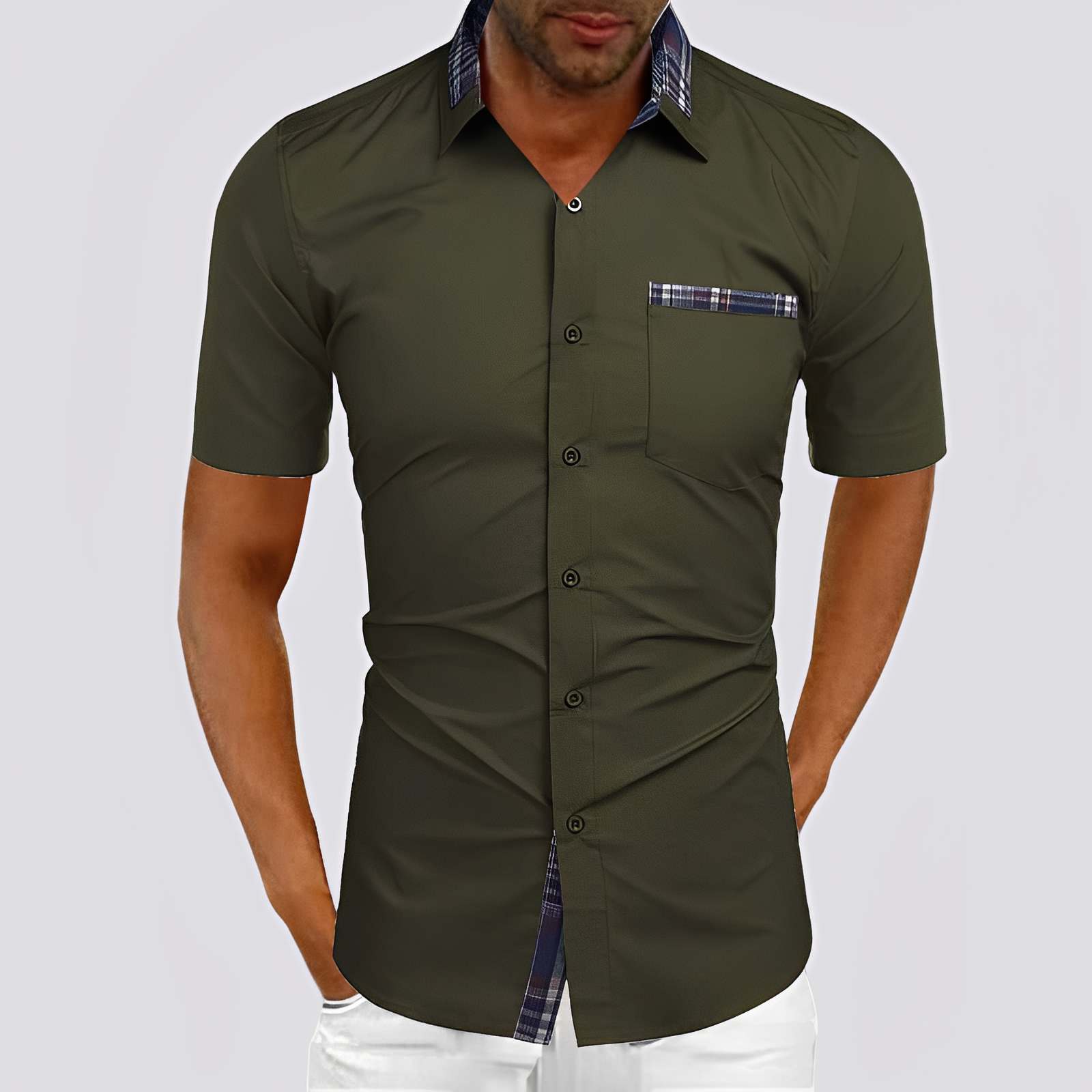 Matt - Elegantes Herren-Kurzarmhemd