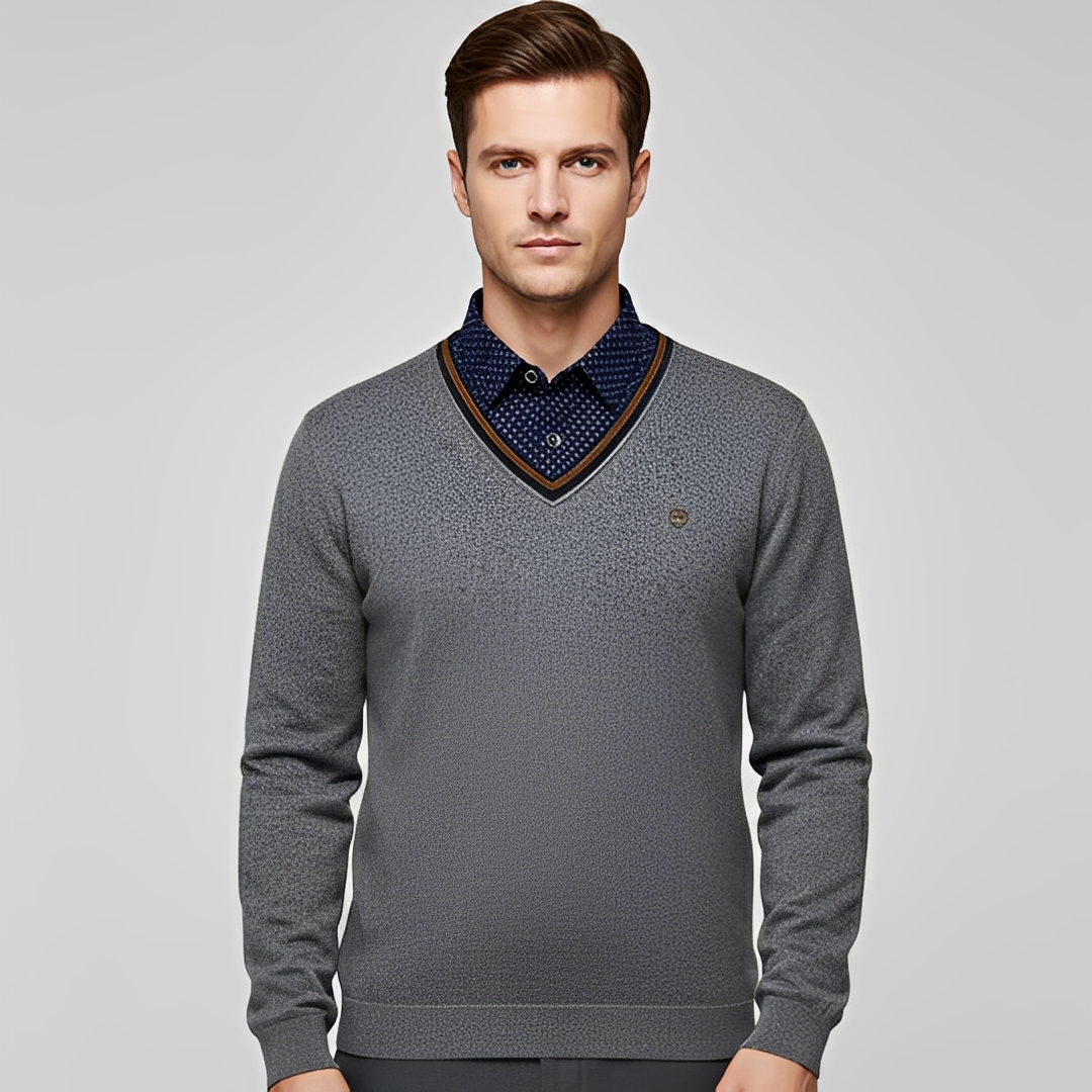 Elezer - Warmer und stilvoller Pullover für Herren