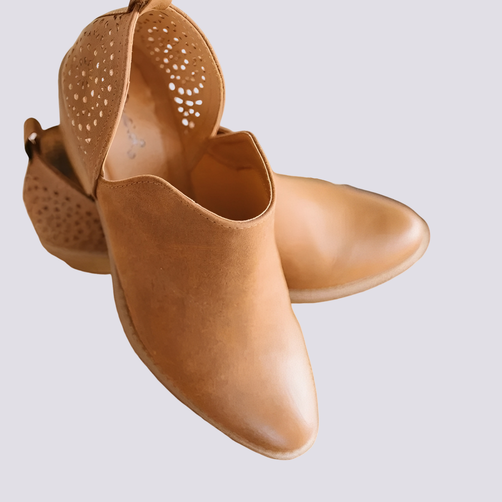 Megan - Elegante Retro-Lederschuhe für Damen