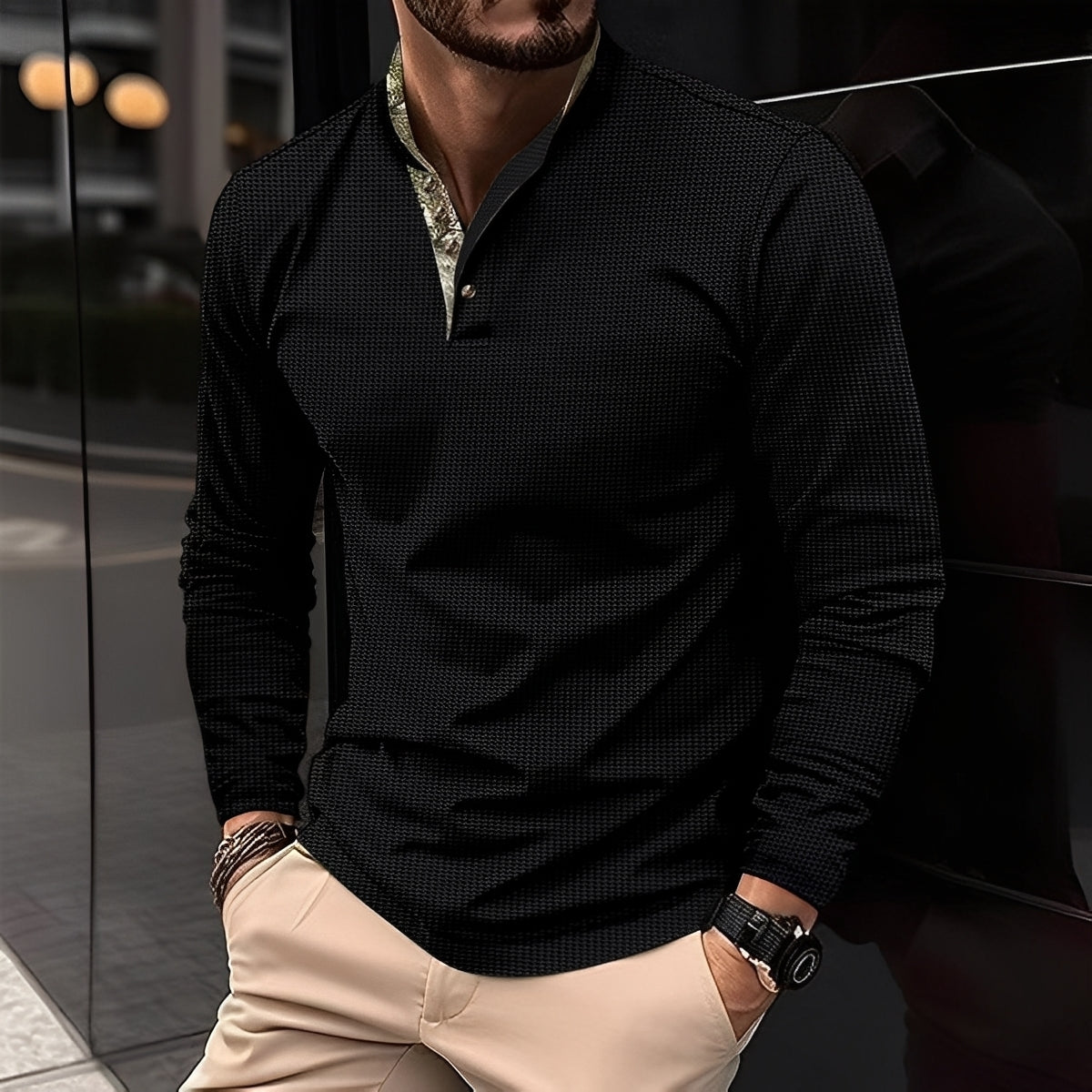 Chester - Neues Herren-Polohemd mit Kragen