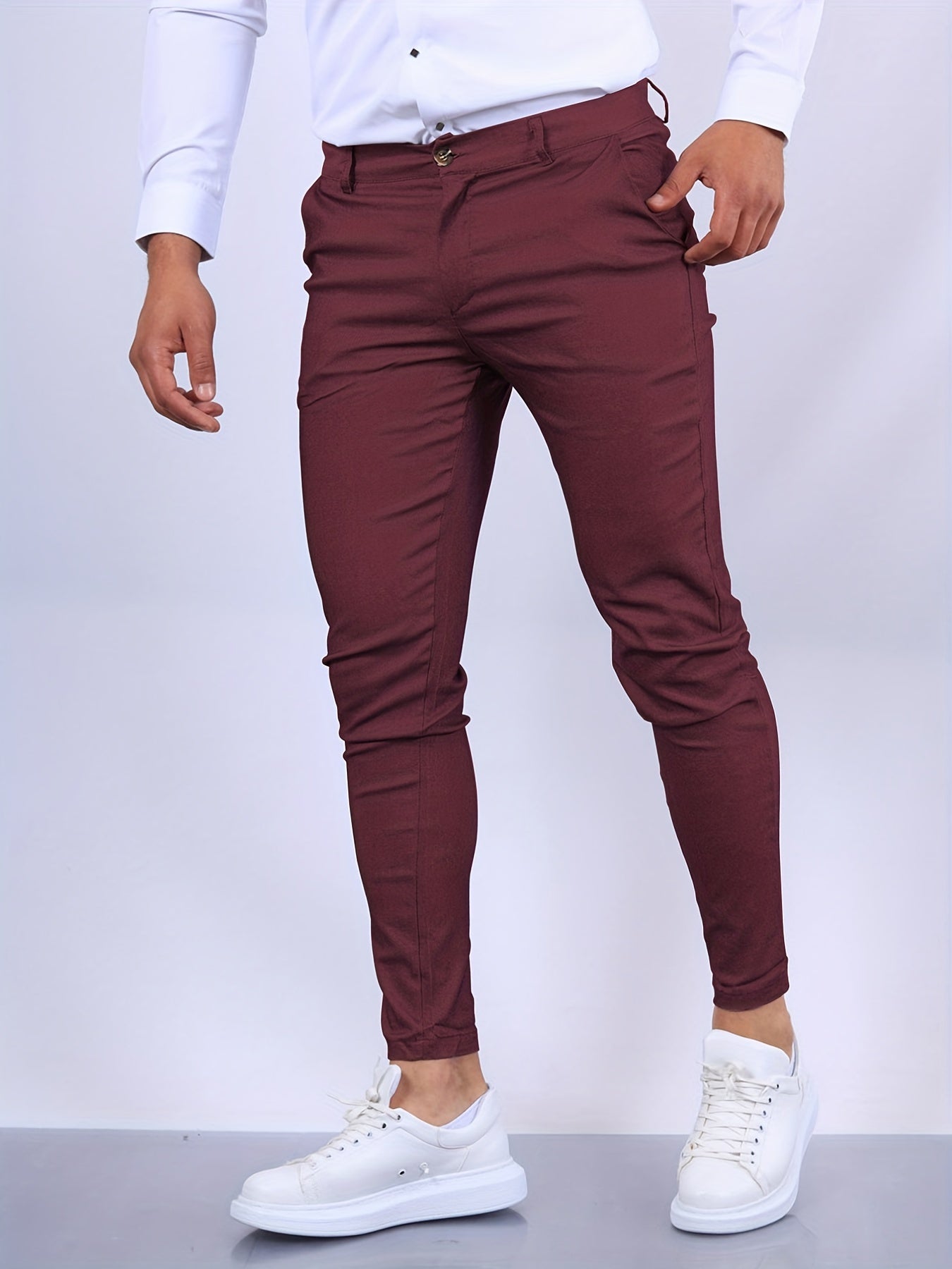 Arjun - Stilvolle und Schmale Business-Hosen für Herren
