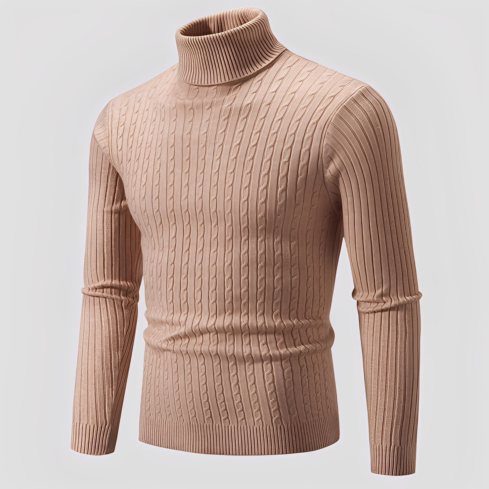 Devin - Moderner Rollkragenpullover für Herren