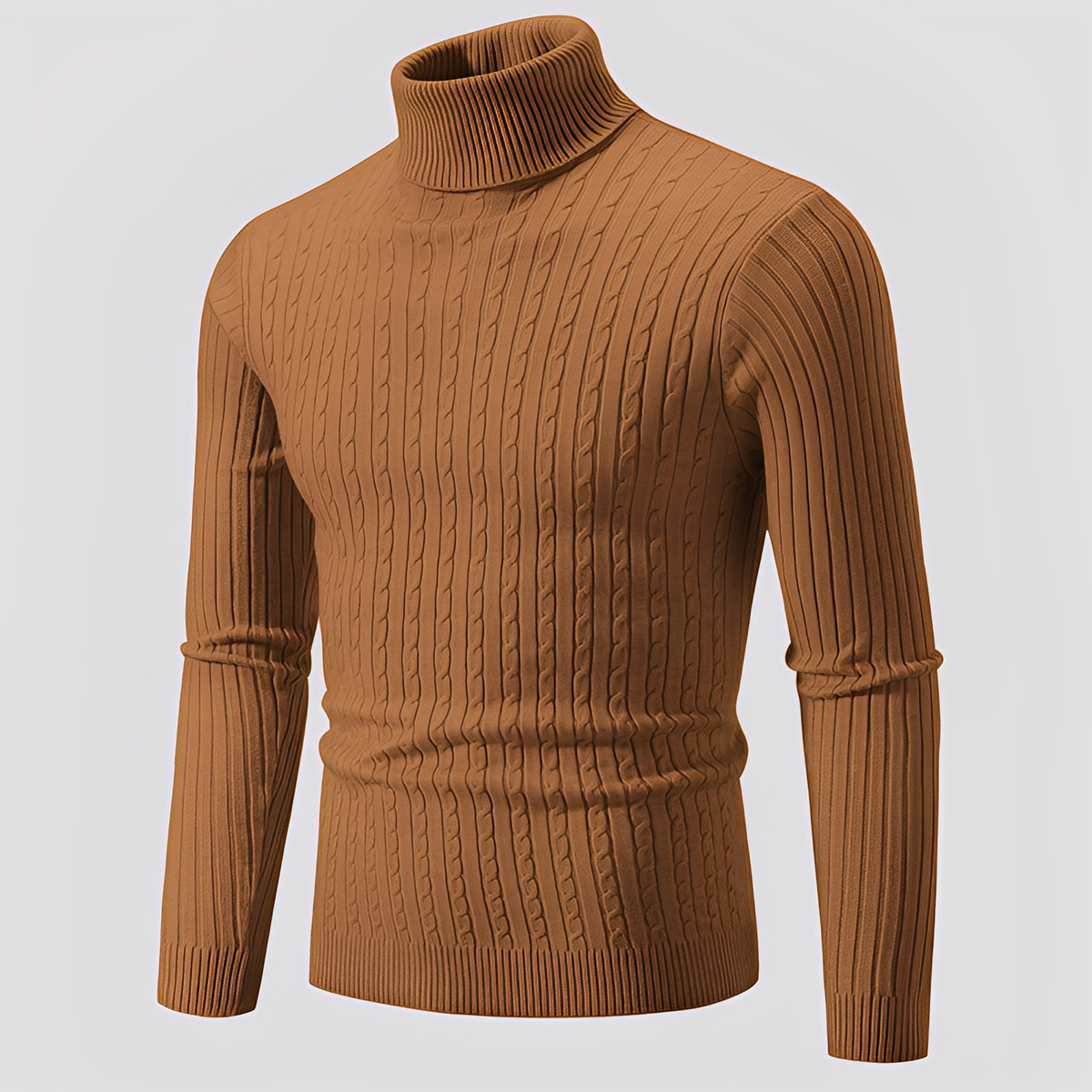 Devin - Bequemer und wärmender Rollkragenpullover