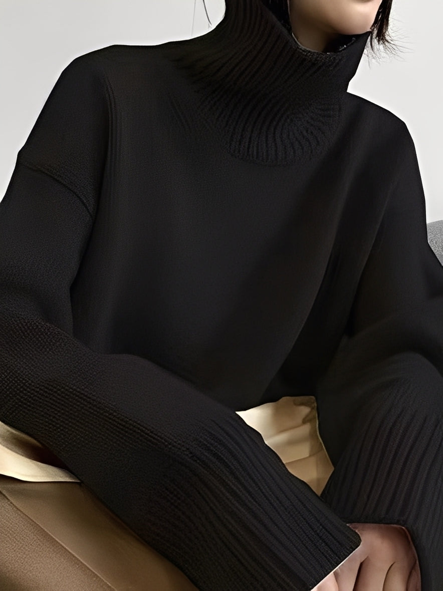Adrienne – Eleganter Rollkragenpullover