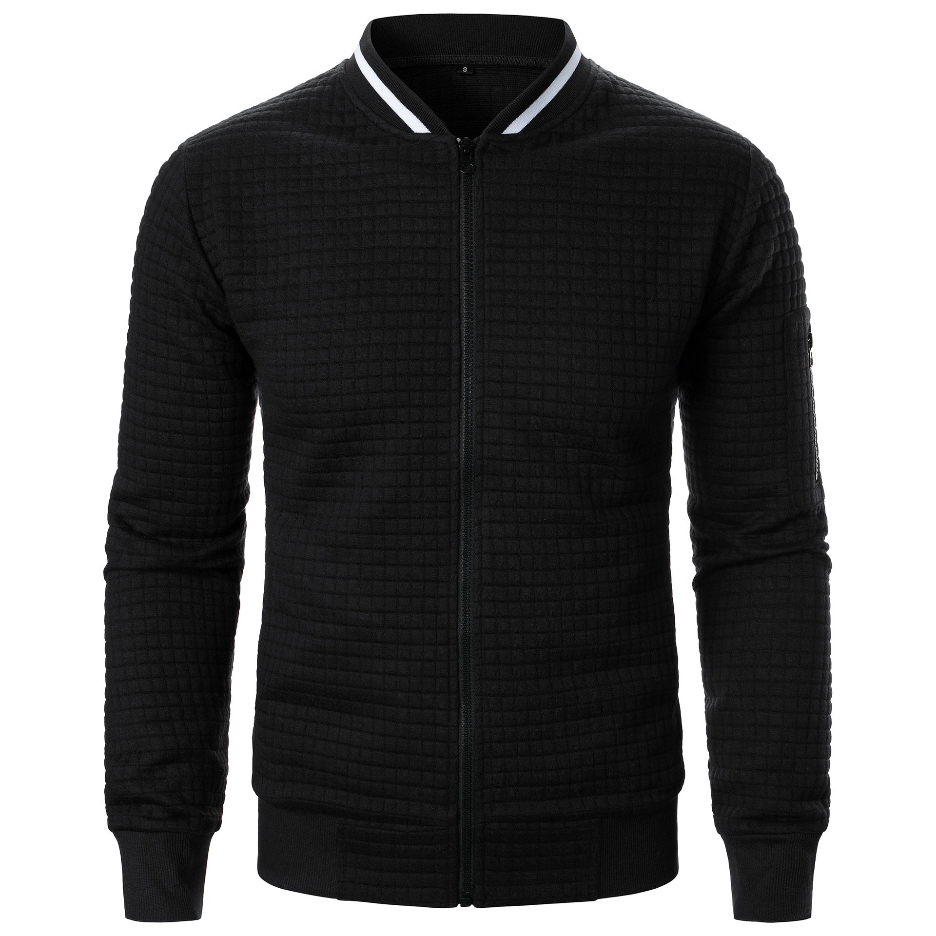 Malcom - Moderner Herrenpullover mit Reißverschluss