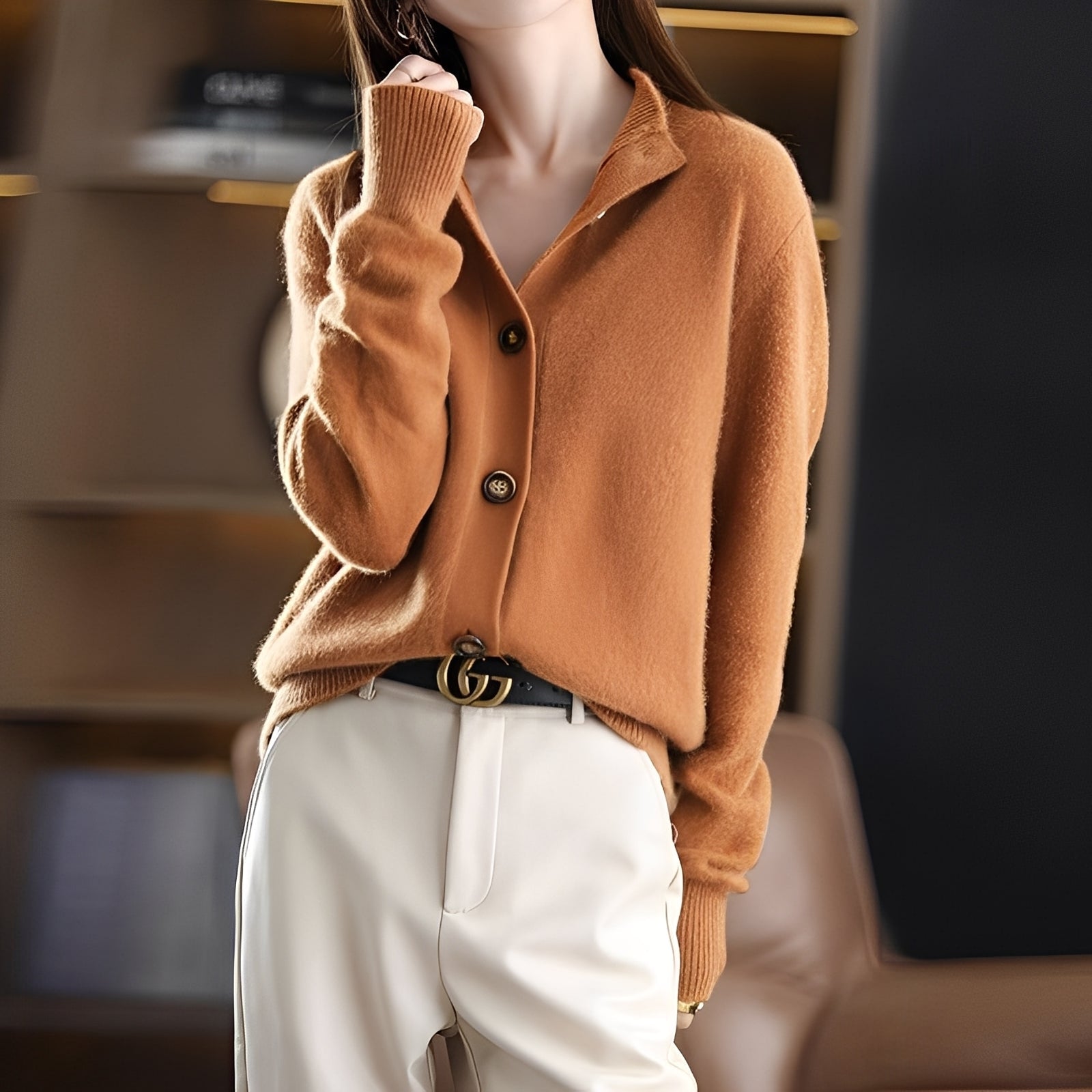 Emily - Fein gestaltete Damen-Strickjacke