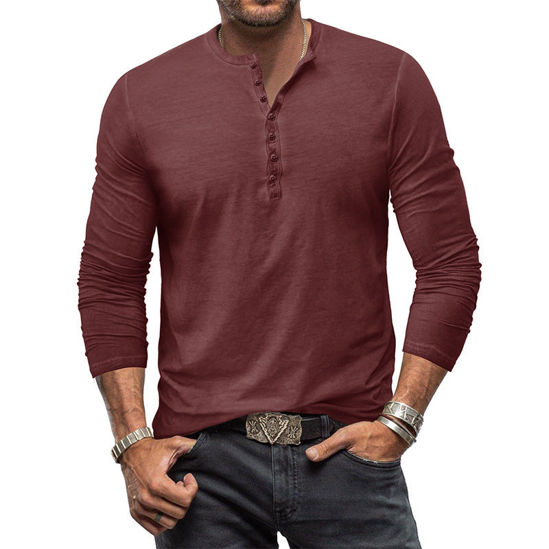 Benjamin - Bequemes Langarmshirt für Herren
