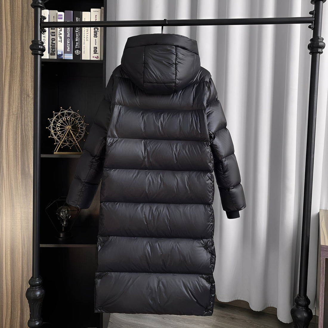 Mildred - Bequeme, lange Winterjacke für Damen