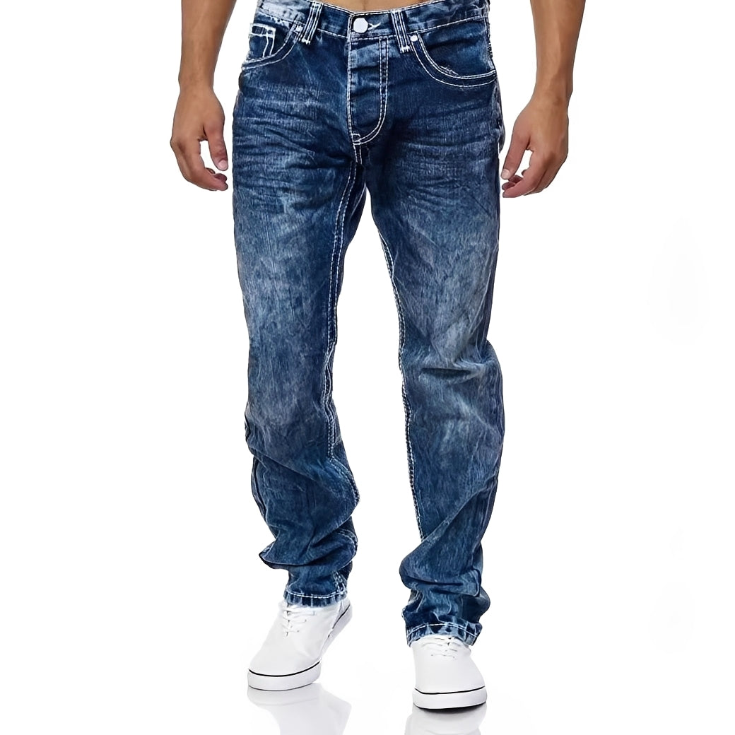 Stefan - Weite gerade Jeans mit Stretch für Männer