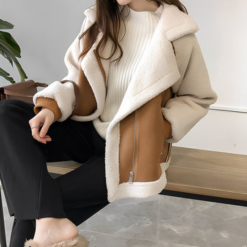 Chloe - Elegante Samtwildlederjacke für Damen