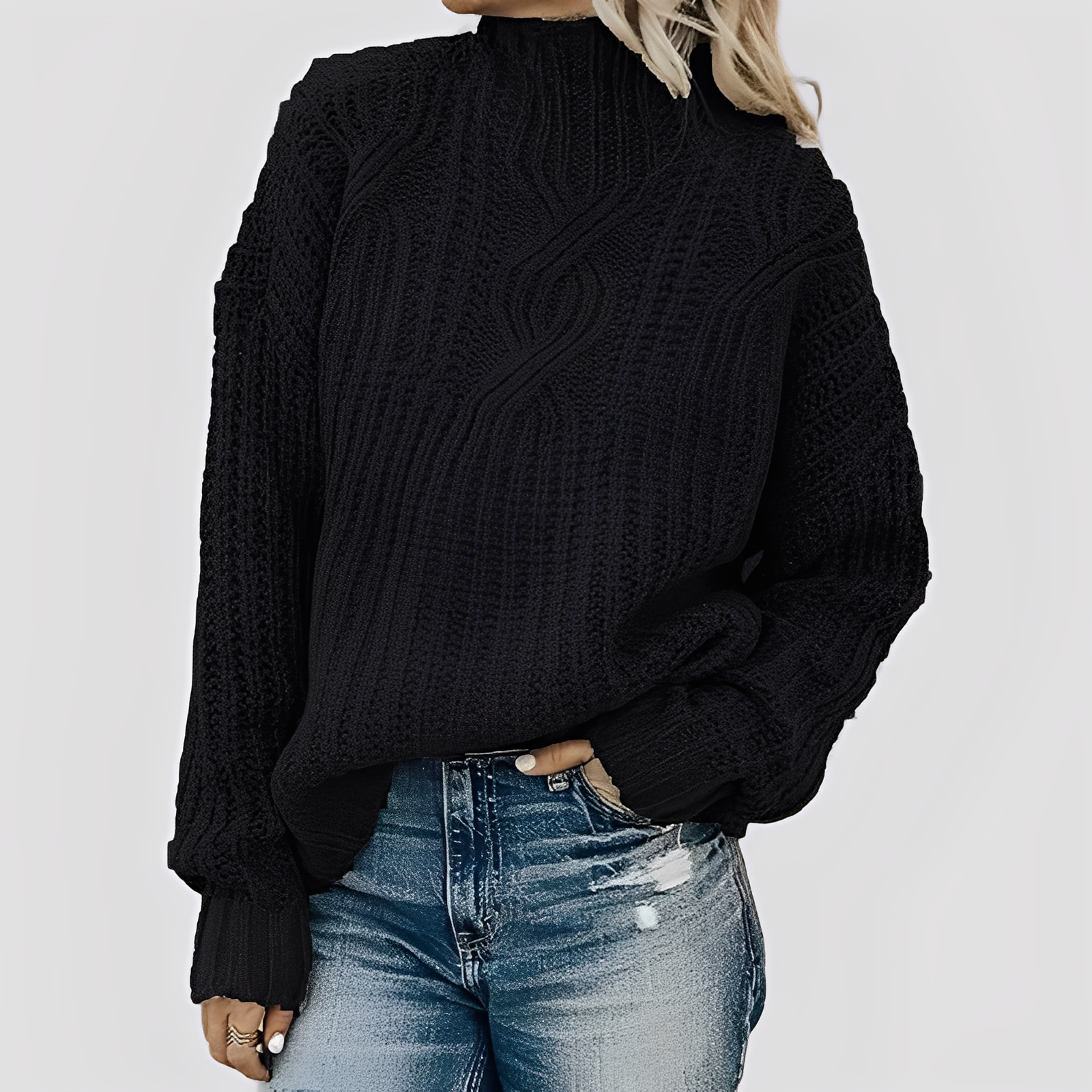 Julianne - Eleganter, komfortabler Frauenpullover