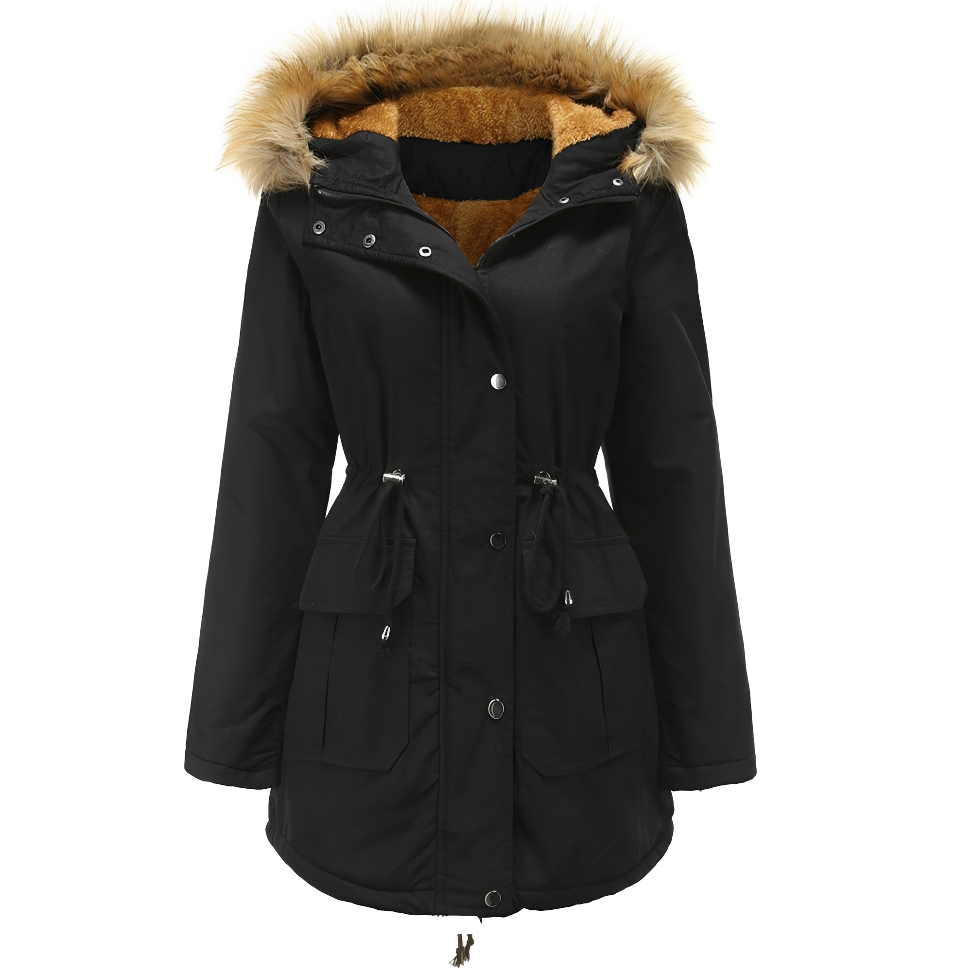 Nordica - Moderne Parka-Jacke mit Fellkragen für Damen