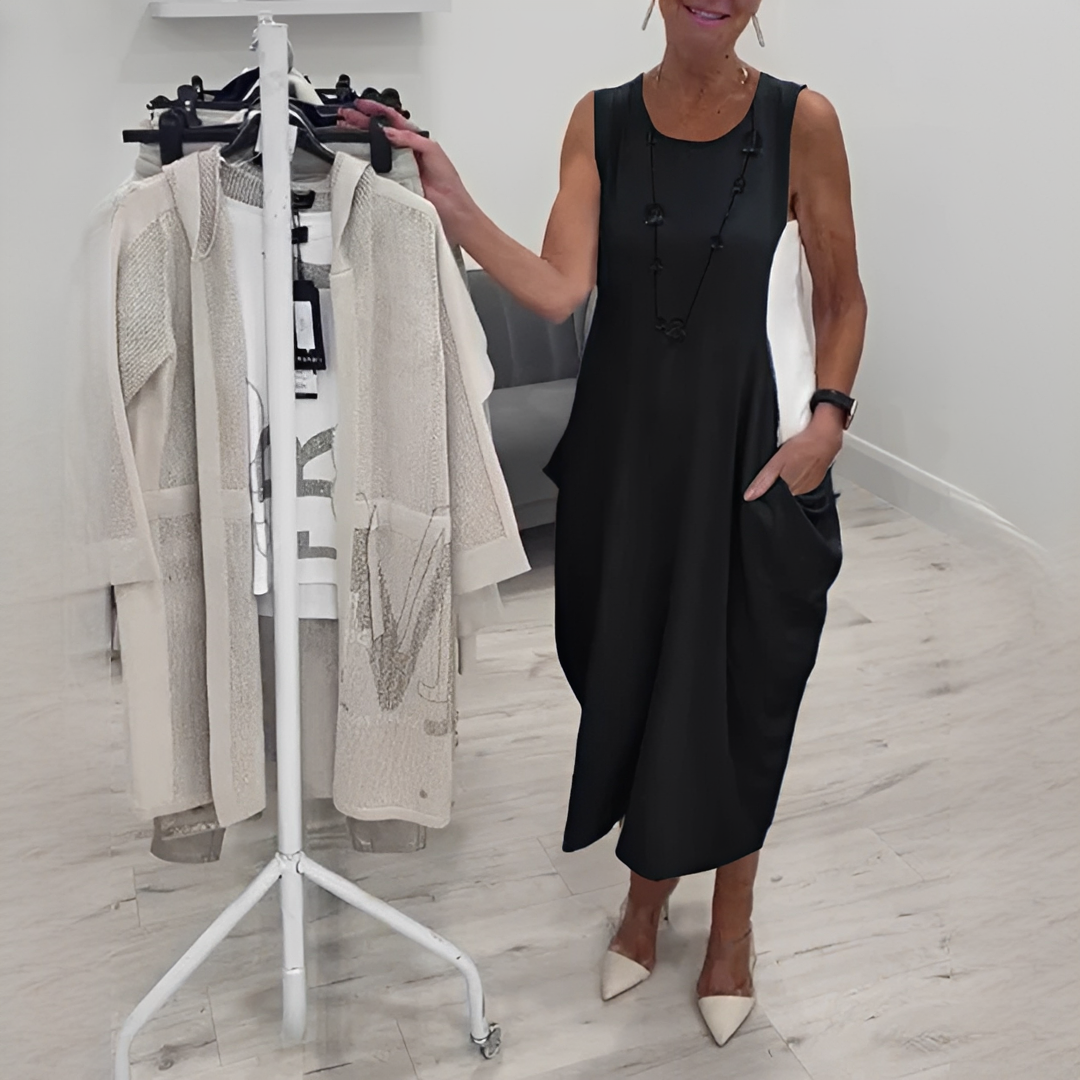 Dinna - Entspanntes und angenehmes Damenkleid