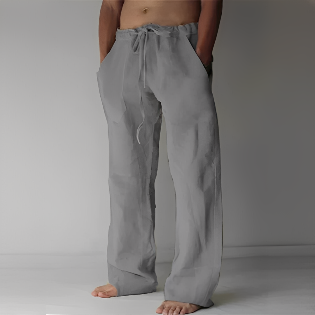 Kirk - Weite Hose mit modischer Kordel für Herren