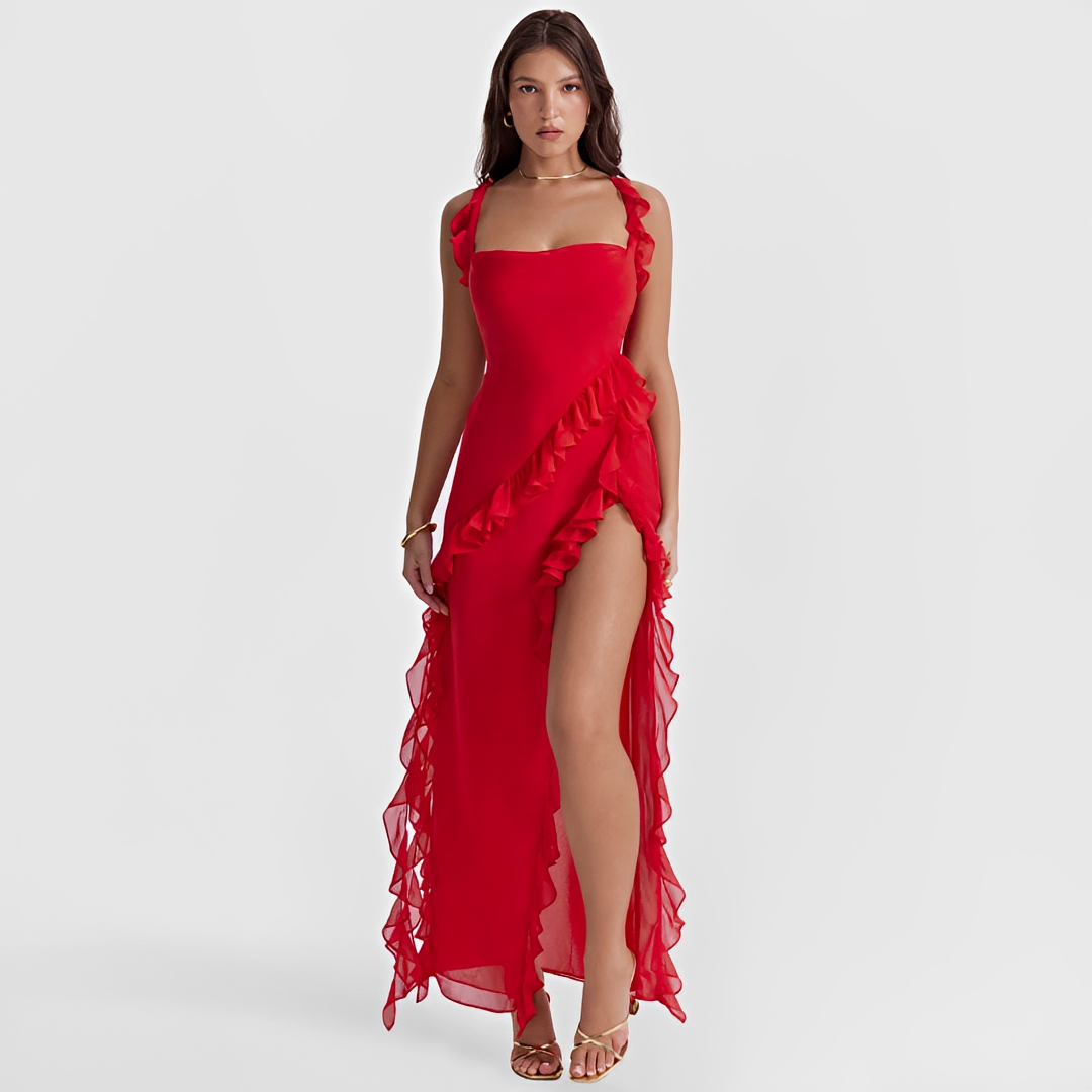 Wilfemae - Stilvolles langes Damenkleid