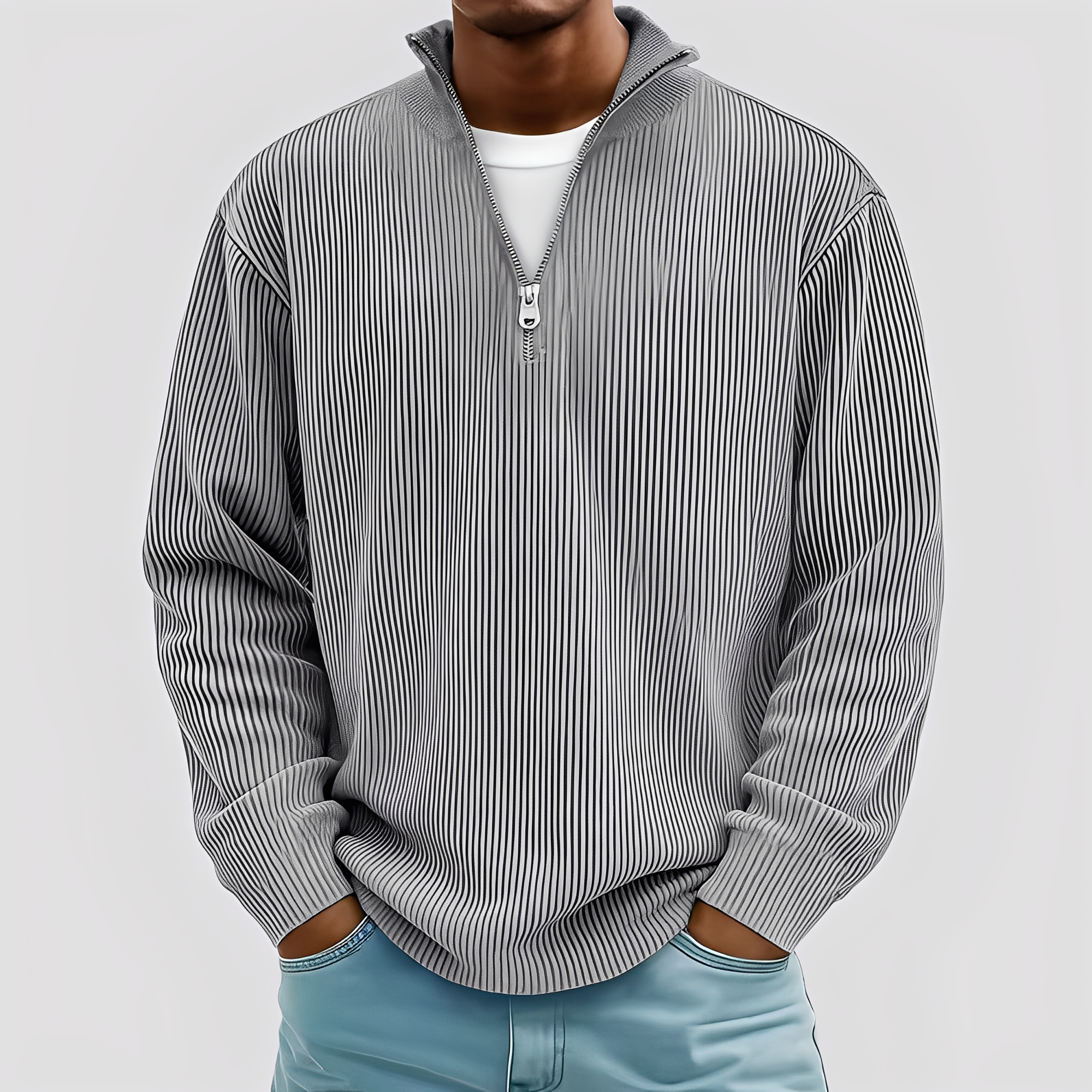 Henry - Zeitgemäßer, komfortabler und warmer Herrenpullover