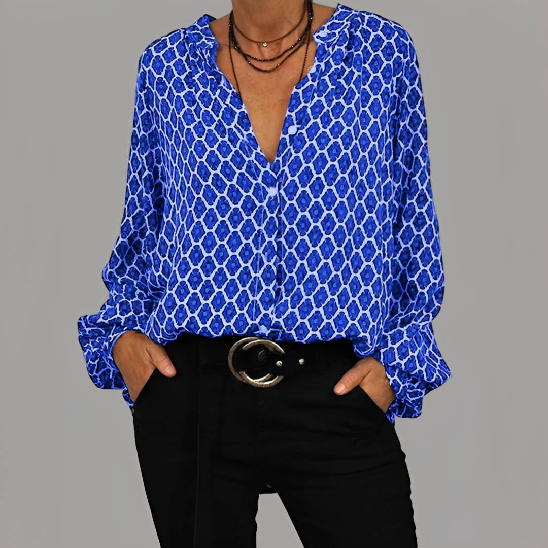 Elsa - Elegante und raffinierte Bluse für Damen