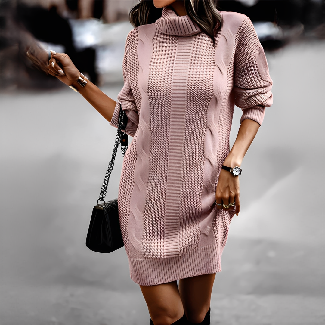 Chenadine - Warmer Rollkragenpullover für Frauen, ideal für den Winter