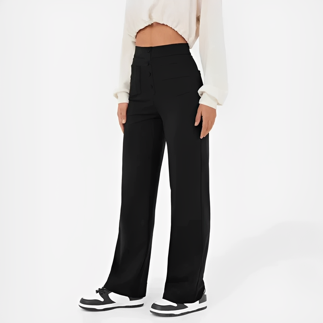 Dara - Stilvolle Damenhose mit hoher Taille