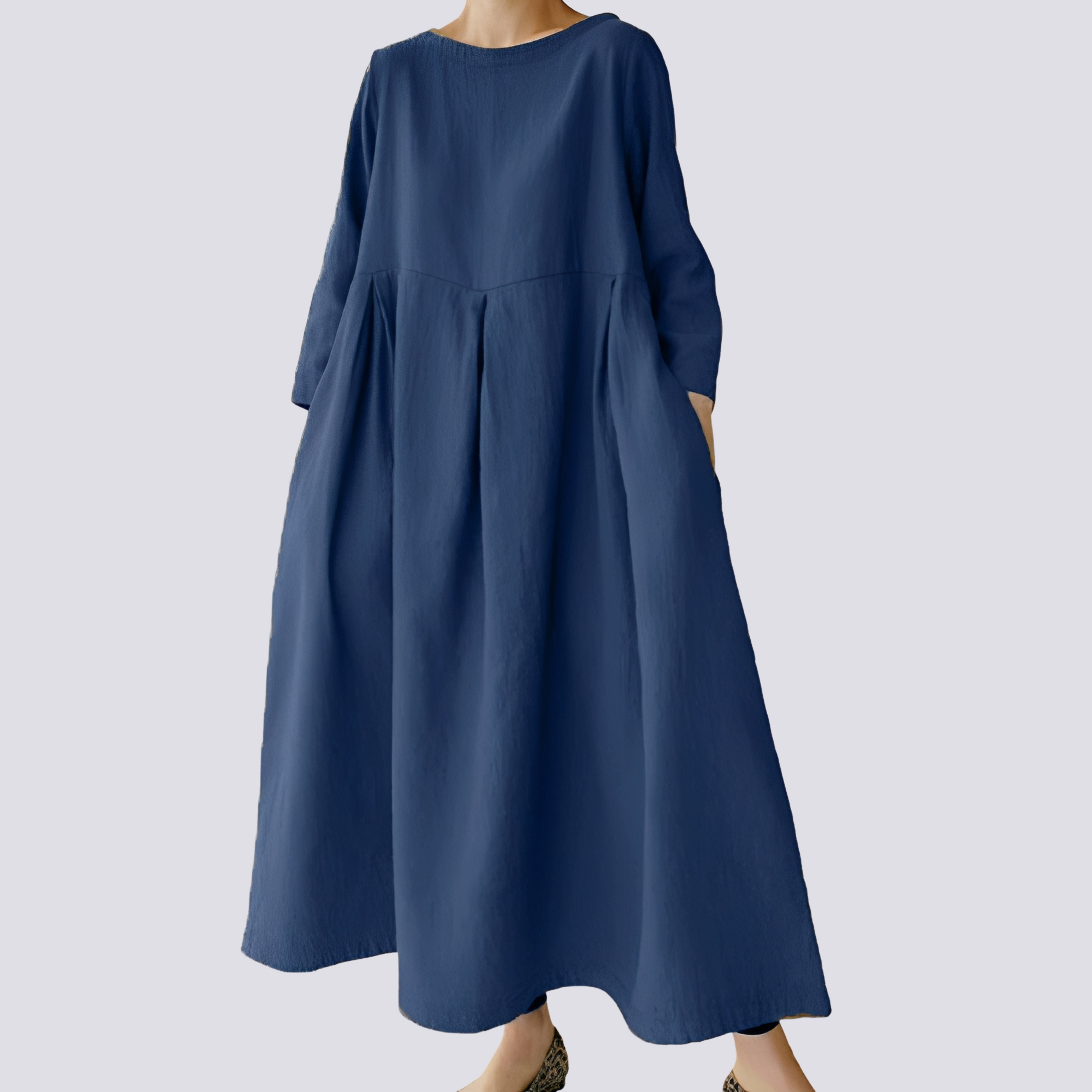 Veronica - Lässiges Kleid mit Taschen für Damen