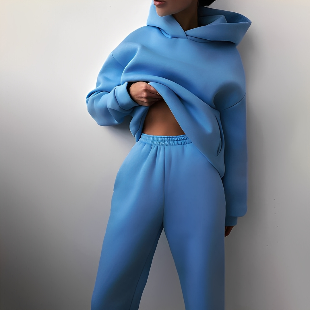 Disserre - Set aus Kapuzenpullover und Hose für Frauen