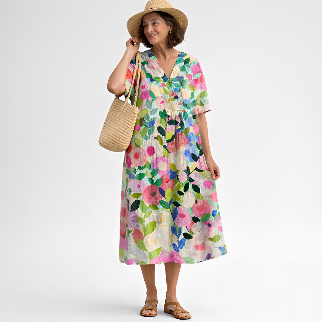 Venna - Elegantes Sommerkleid für Frauen