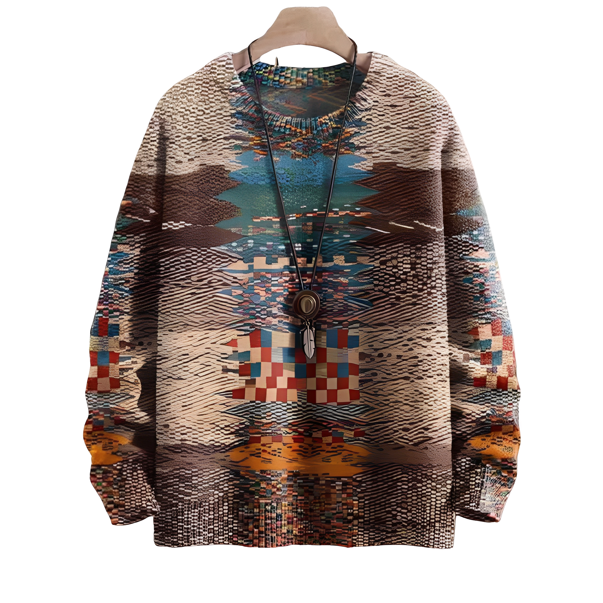 Eugene - Eleganter gestreifter Wollpullover für Herren