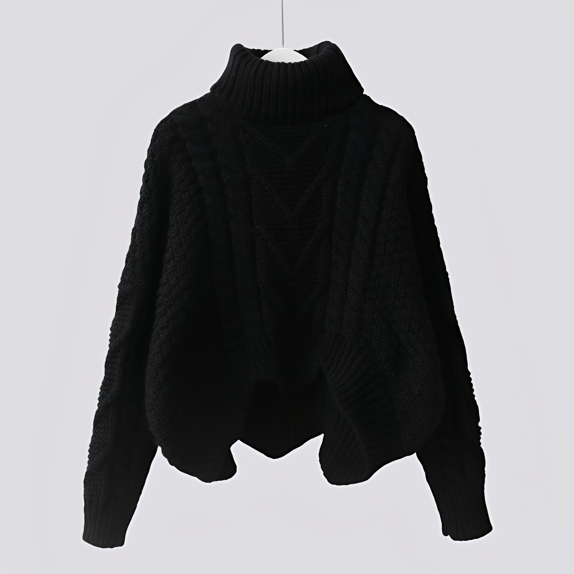 Claudia - Stilvoller Damen-Rollkragenpullover