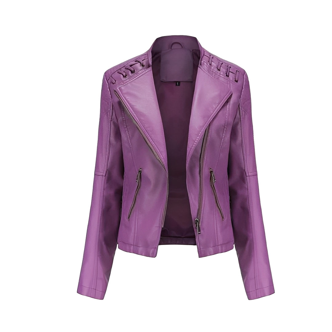Kortney - Stilvolle Lederjacke für Damen