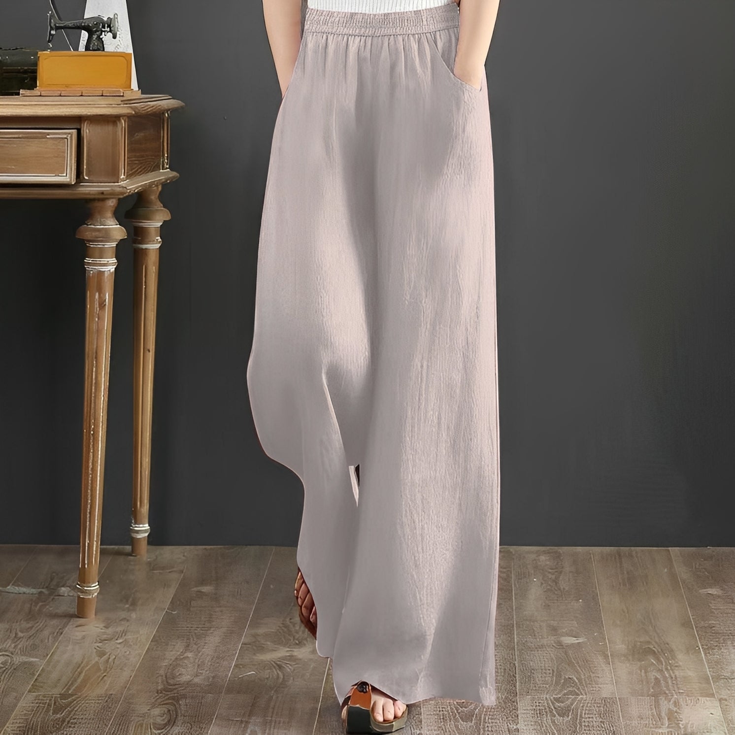 Dorothy - Bequeme Hose mit weitem Bein für Frauen