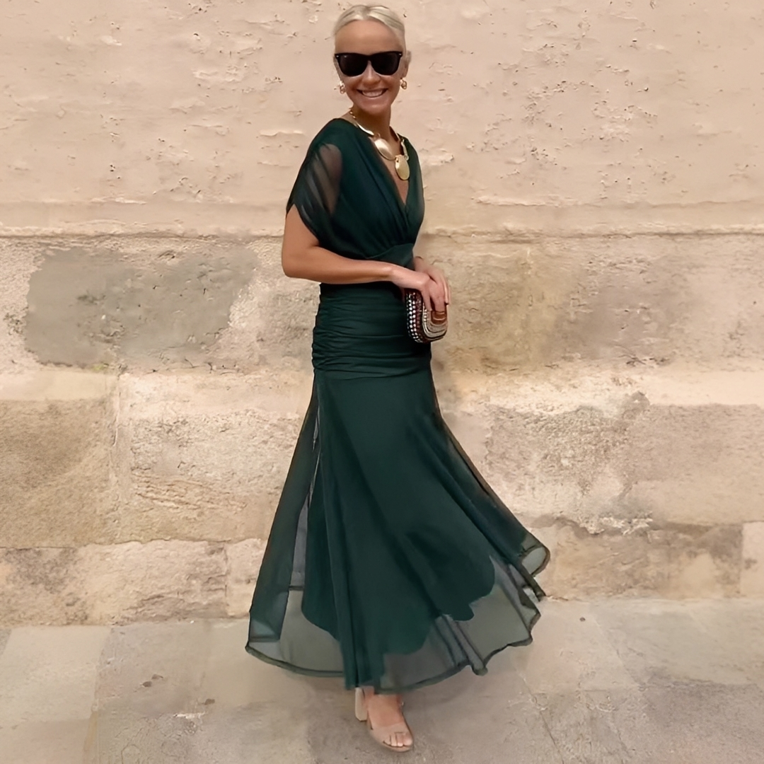 Narvina - Stilvolles Damen-Blumenkleid