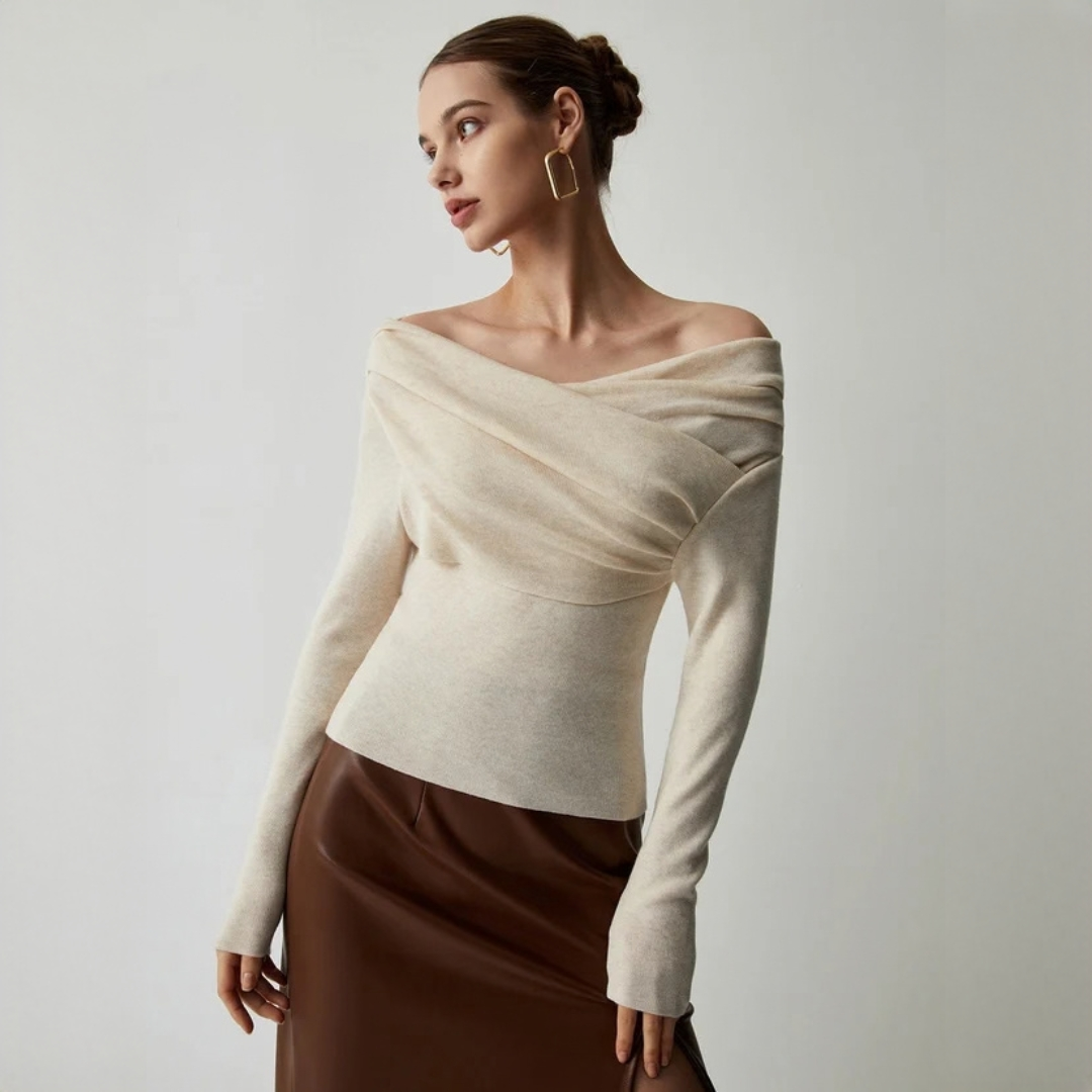 Yasmin - Elegantes trägerloses Top