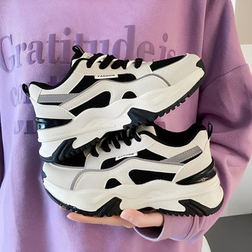 Rachel - Modische Mesh-Sneaker mit hohem Absatz für Damen