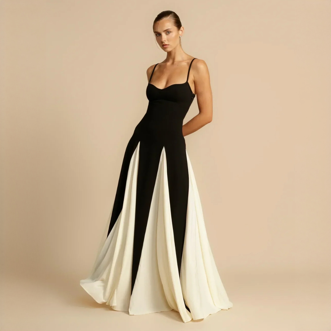 Roxanne - Elegantes Maxikleid