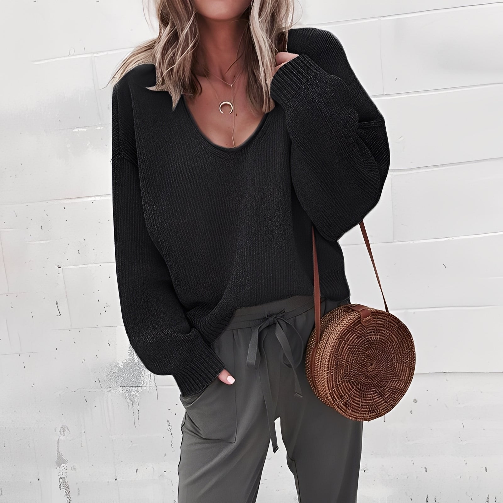 Ariella - Bequemer und legerer Damenpullover