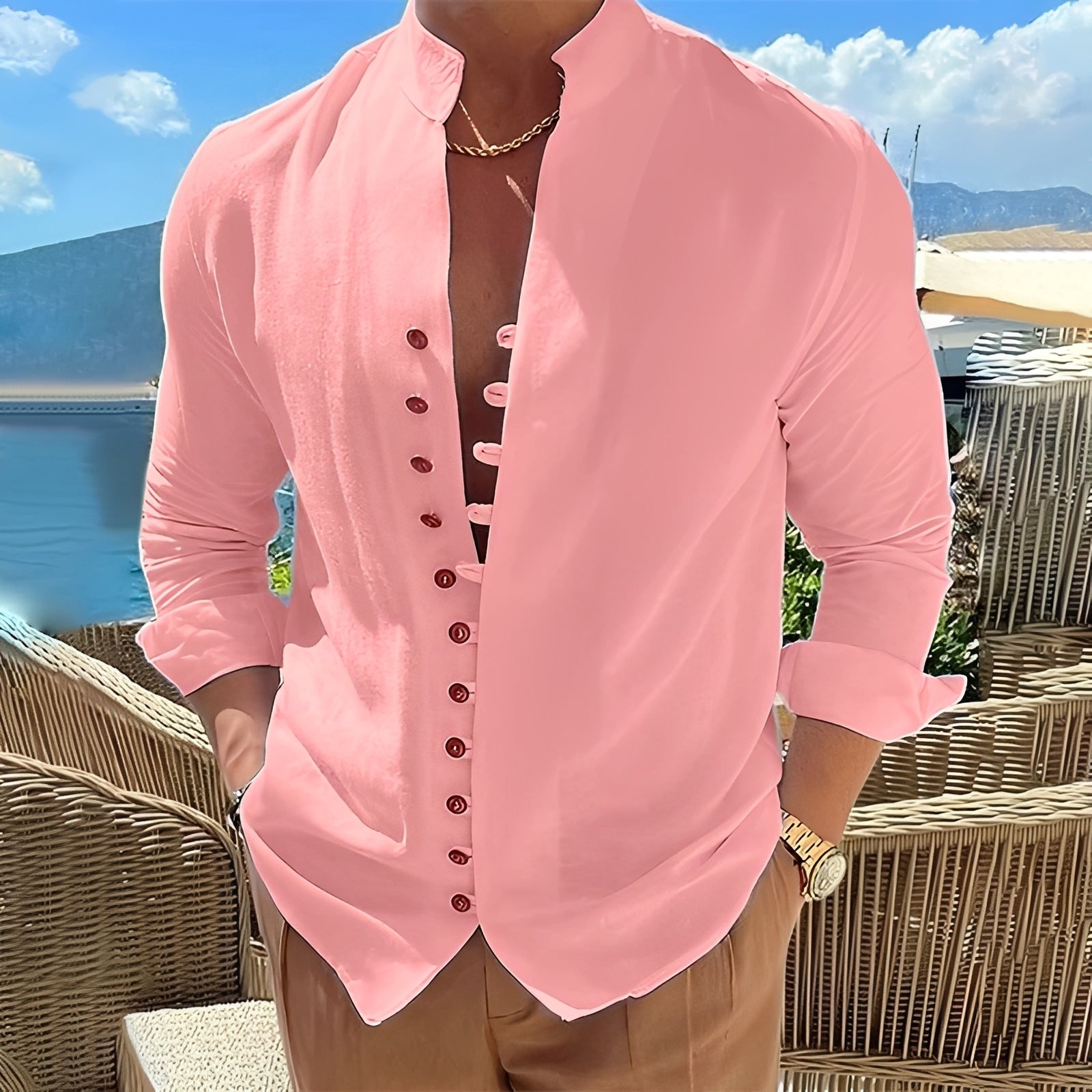 Dexter - Komfortables, entspanntes Herren-Langarmshirt