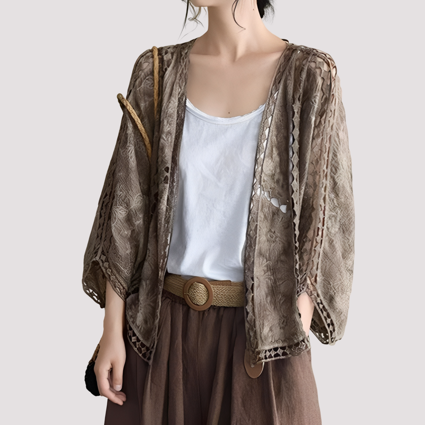 Connie - Stylische Cardigans mit Ausschnitten für Frauen