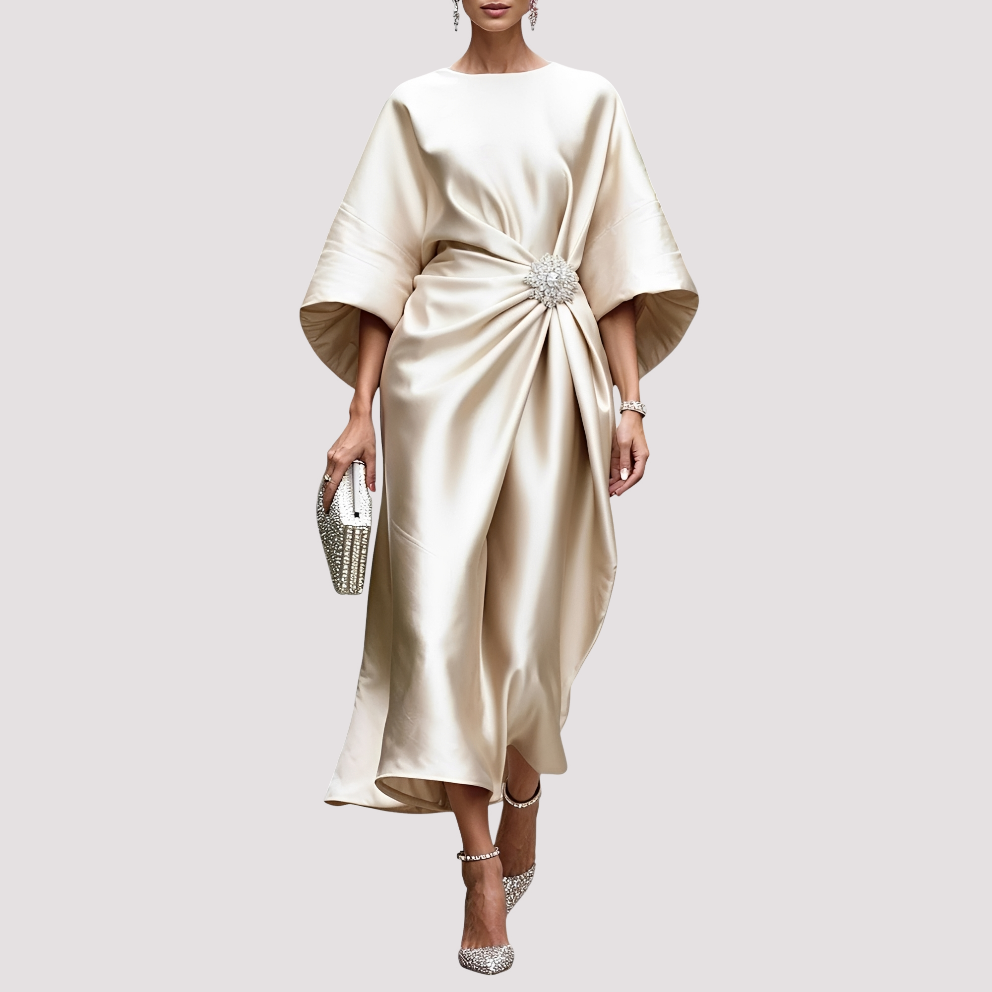 Kay - Schickes Wickel-Midikleid
