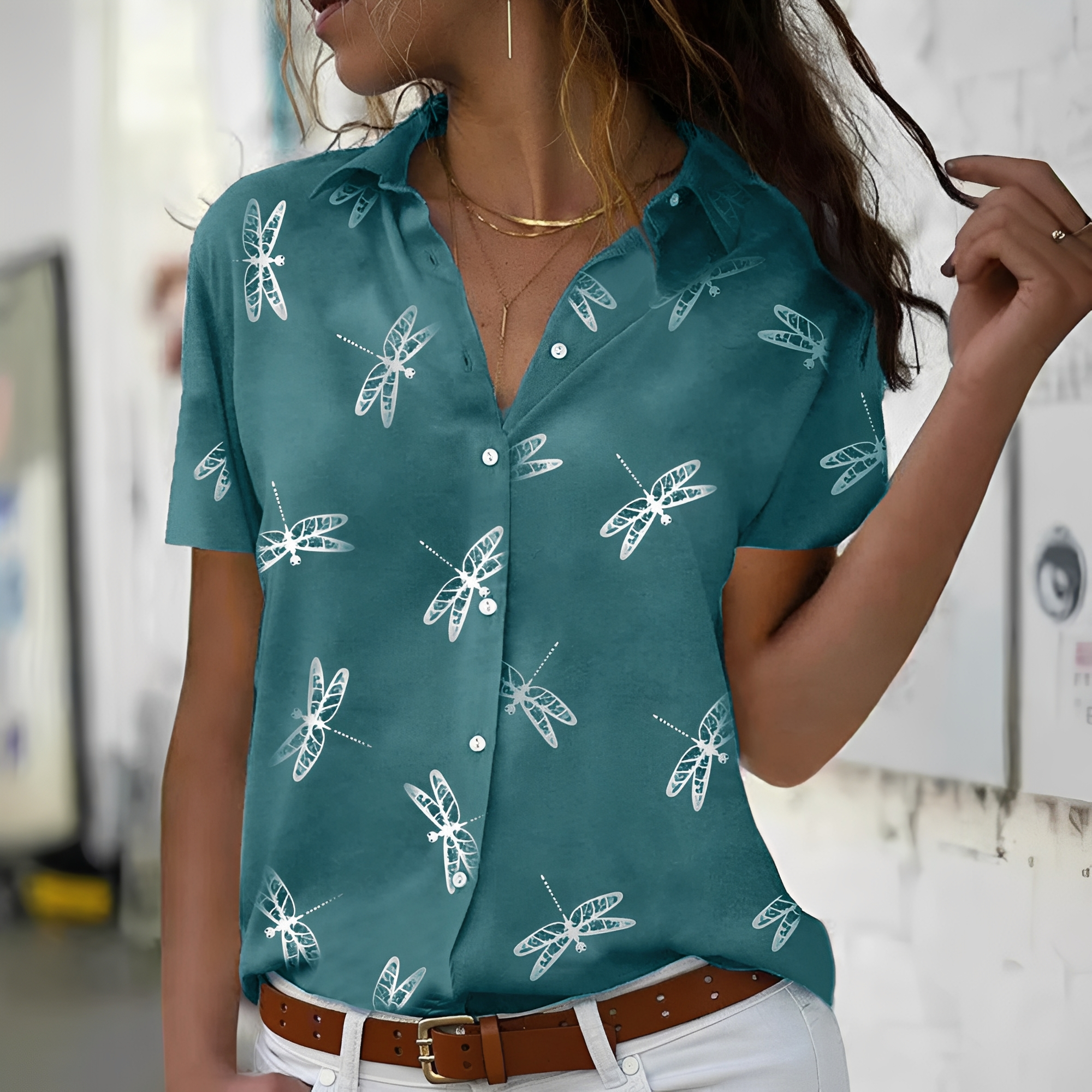 Joyce - Elegantes, vielseitiges Damen-Shirt