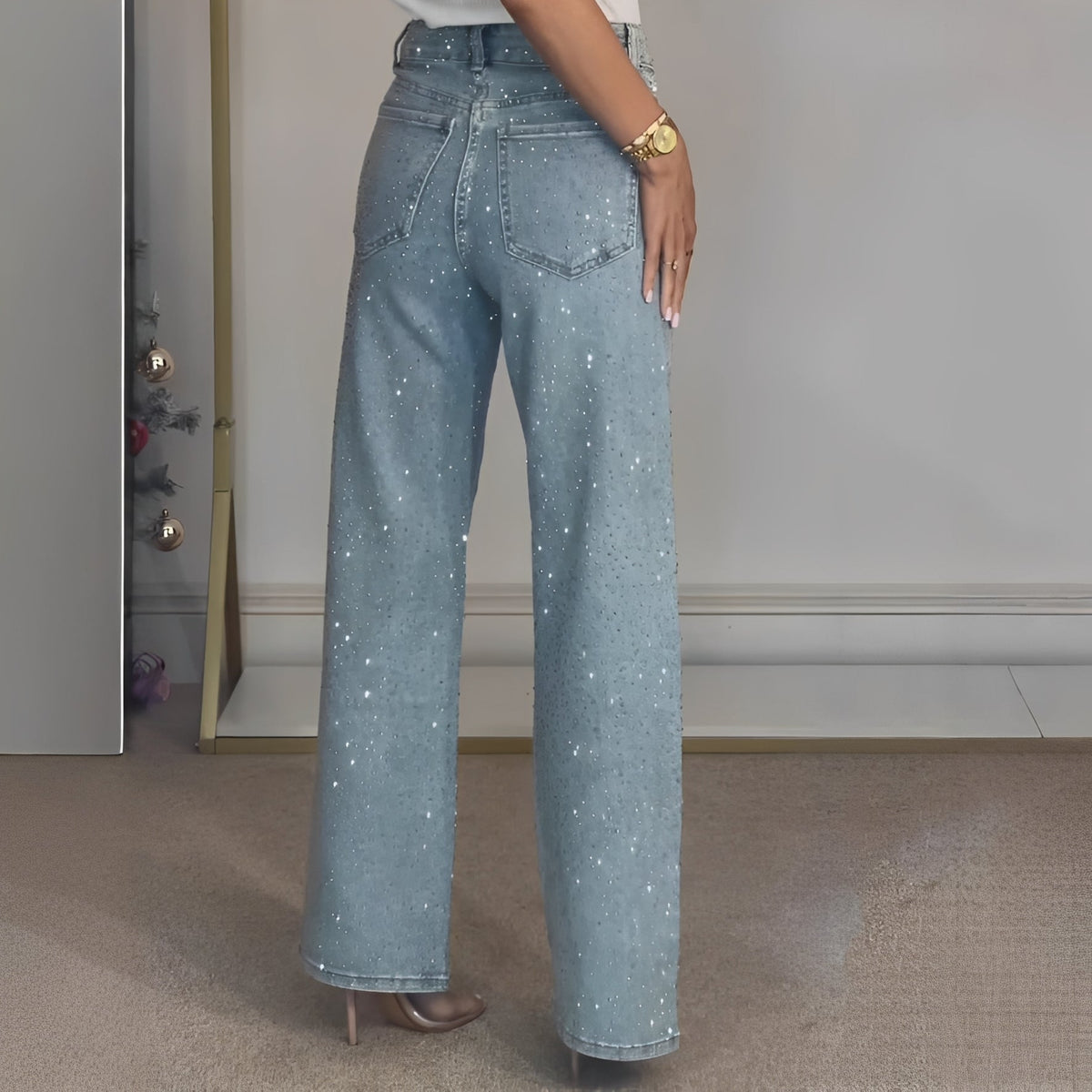 Sandra - Stilvolle weite Hose