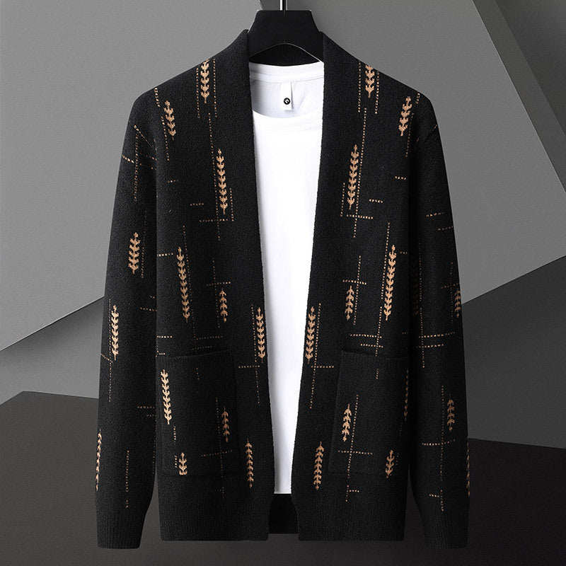 Phillip - Trendige Herrenstrickjacke mit Taschen