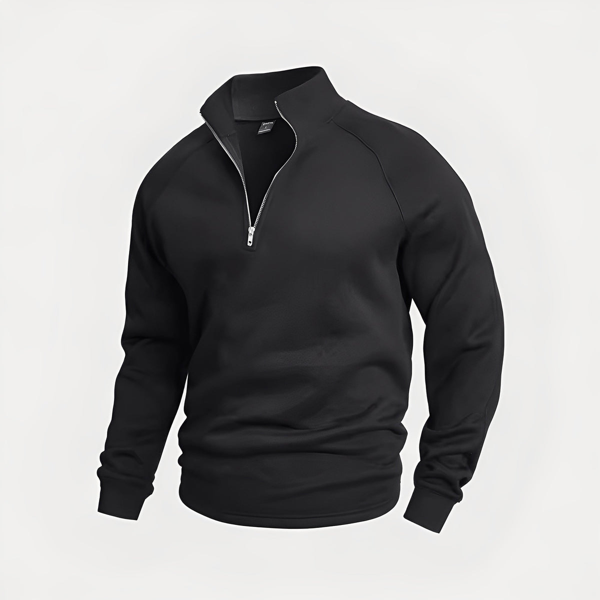 Wiley - Bequemer Herrenpullover mit Reißverschluss